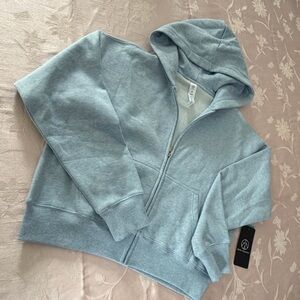 Sky Blue Women's Zip-Up Hoodie